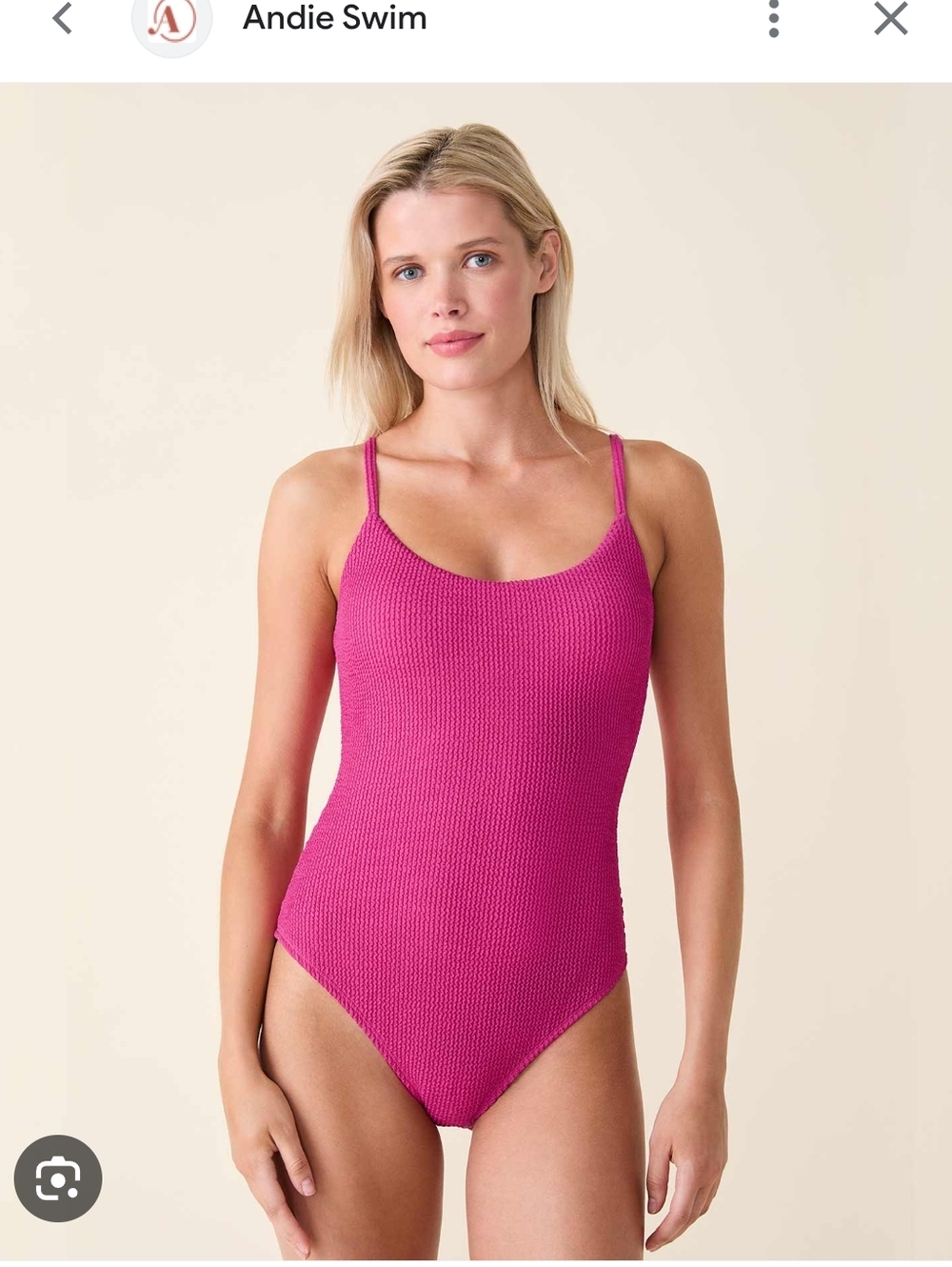 Andie x Mamma Mia Amalfi One Piece Size Small NWT